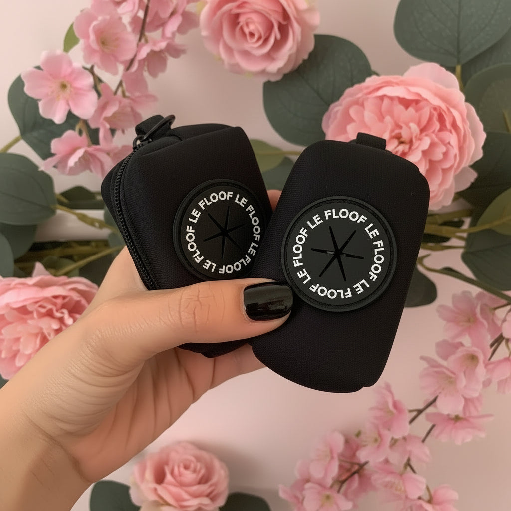 Midnight Black Poop Bag Holder